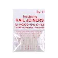 Peco Rail Joiners Insulating N/OO Code 80/55 SL-311
