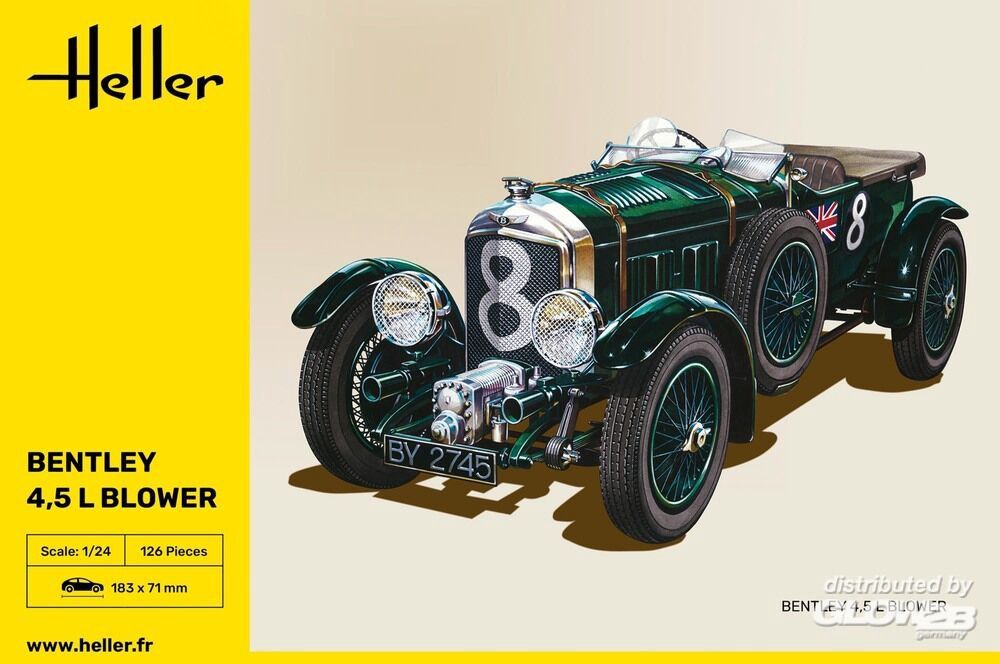 Bentley 4.5L Blower 1/24 #80722 by Heller