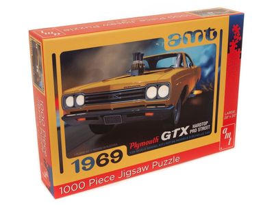 AMT 1969 Plymouth GTX Hardtop PS Jigsaw Puzzle (1000pc)