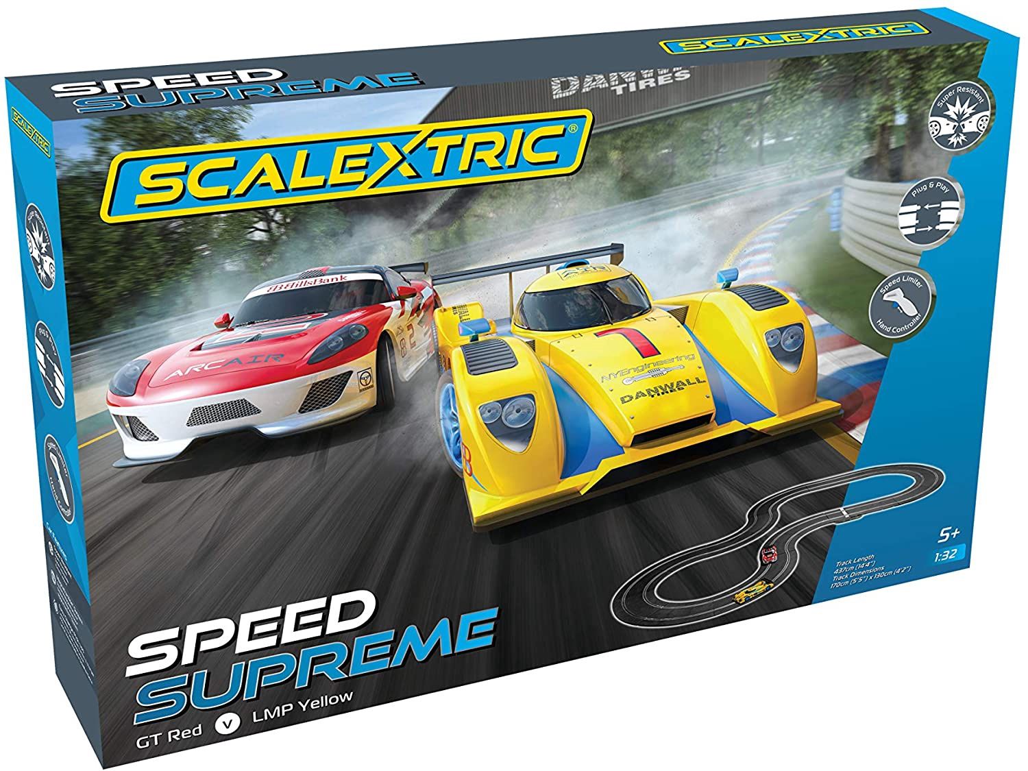 ScaleXtric Speed Supreme Race Car Set