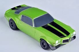 AFX Collector Series Camaro RS350 Green slot car