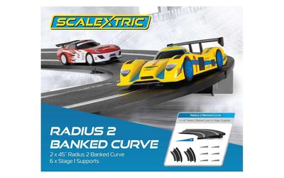 Scalextric Radius 2 Banked Curve #C8296