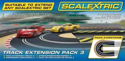 Track Extension Pack 3 by Scalextric