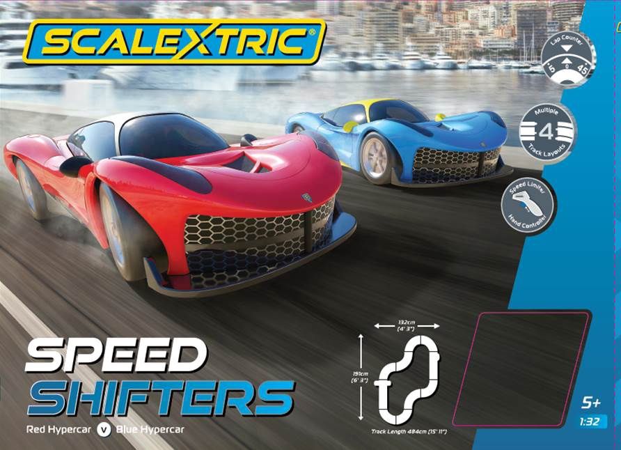 ScaleXtric Speed Shifters Race Car Set