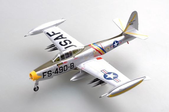 Easy Model Air F-84E, (51-490), 523 FES, Lt. Col. William Bert 1/72 #37105