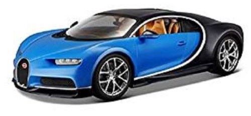Maisto 1/24 Bugatti Chiron Blue/Black