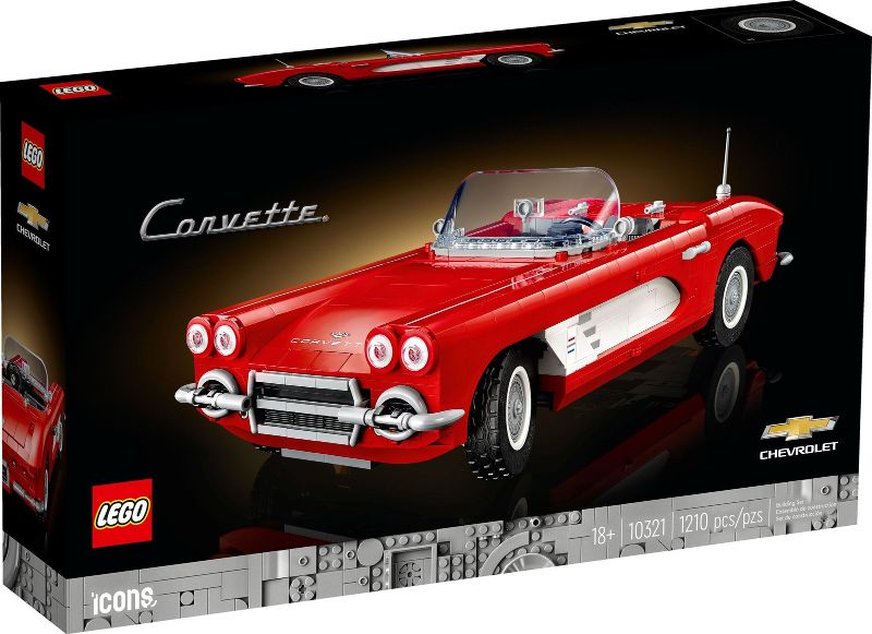 Lego Icons: 1961 Chevrolet Corvette 10321