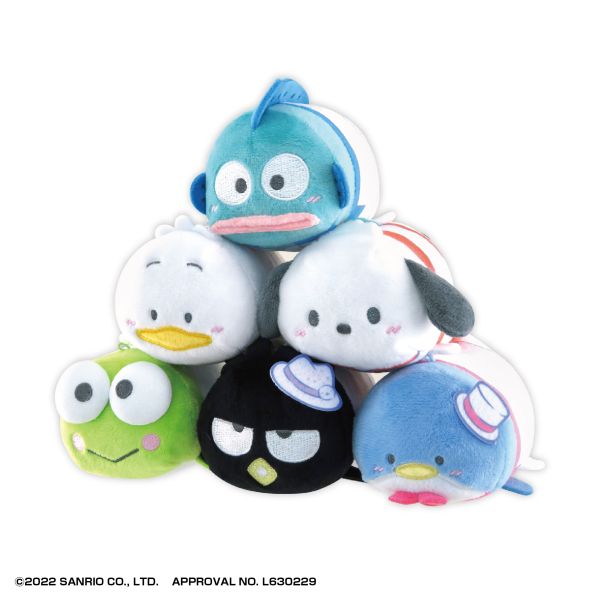 Sanrio Characters Pote Koro Mascot 2 (EA Assorted)