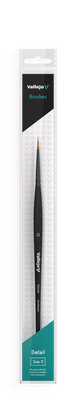 Vallejo Brush B02000 Round #0 Synthetic Hair