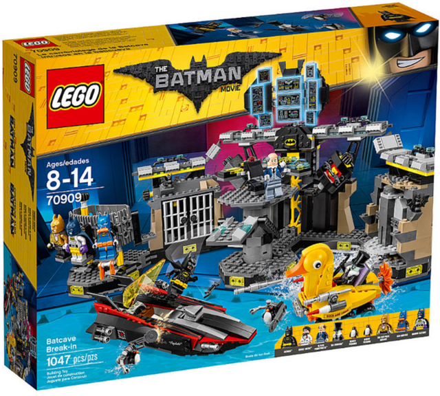 The Lego Batman Movie: Batcave Break-In 70909
