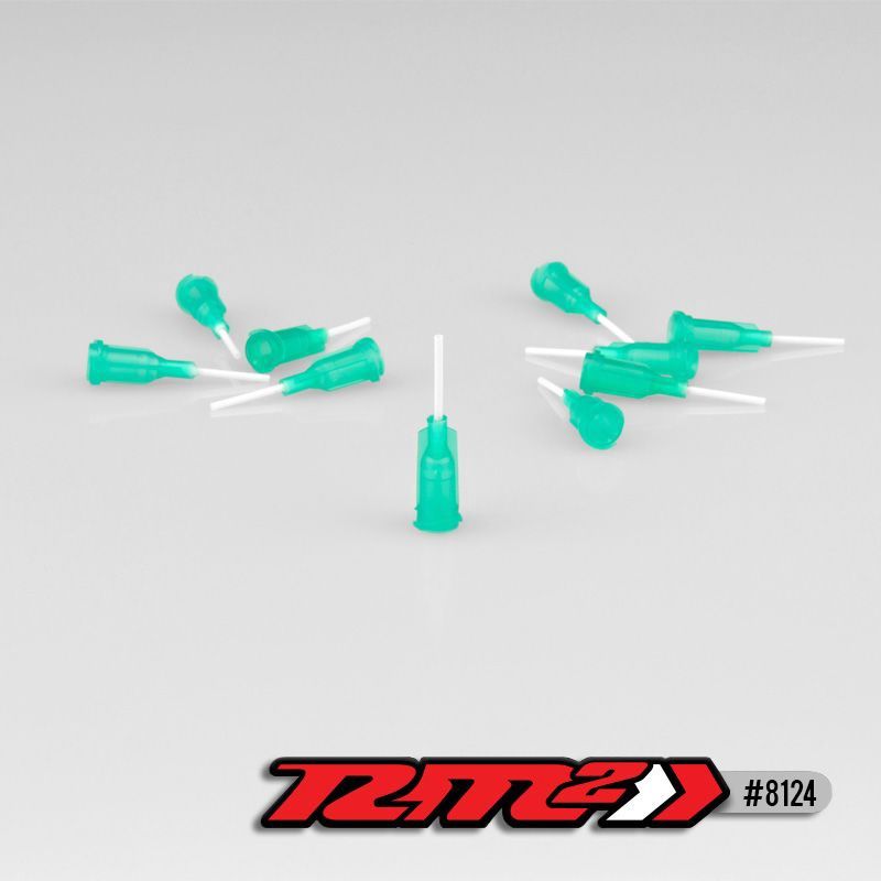 JConcepts Glue tip needles, Medium Bore - Green (10pc) JCO8124