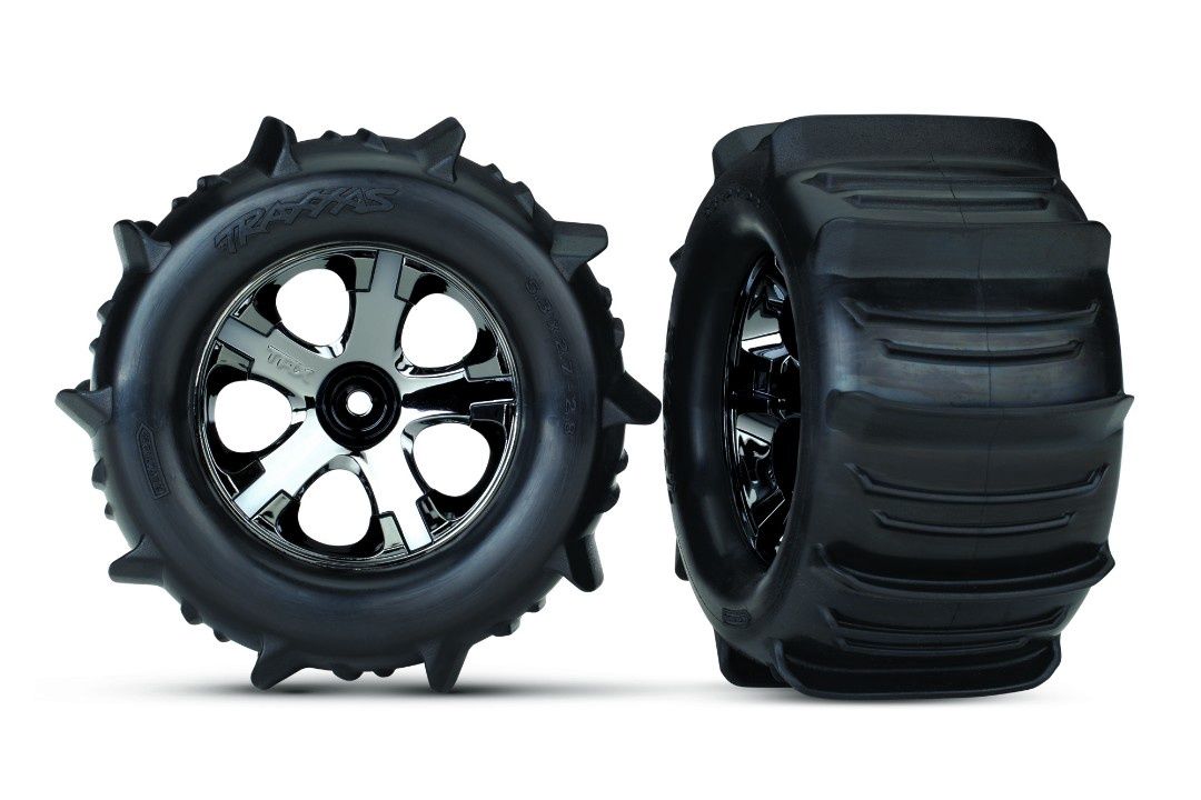 Tries &amp; Wheels (2): 2.8" Nitro Rear/Electric Front TSM Rated - TRA4175