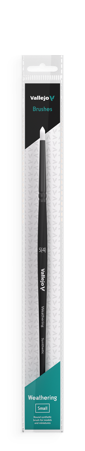 Vallejo Brush B08001 Weathering S Synthetic Round Brush