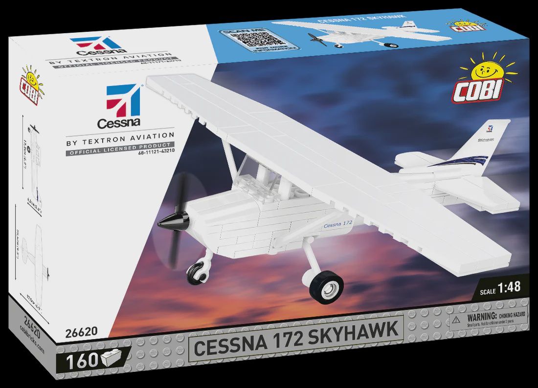 Cobi Cessna 172 Skyhawk - White 160 PCS