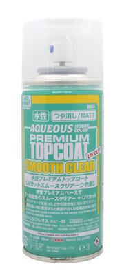 Mr. Aqueous Premium Top Coat UV-Cut Smooth Clear