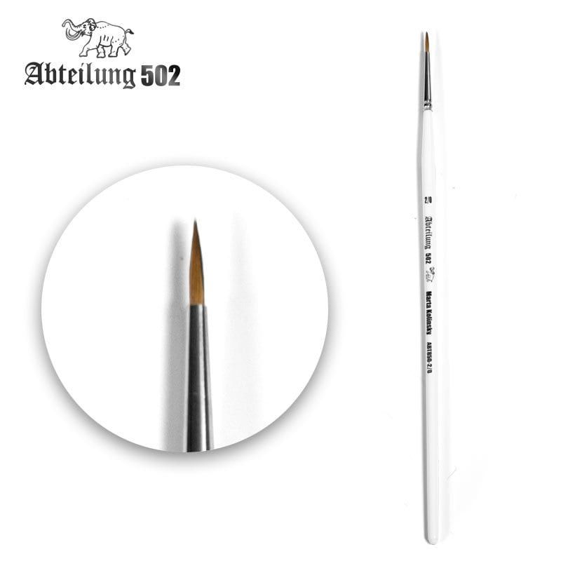 Abteilung502 Brush Marta Kolinsky Round 00 - ABT850-00