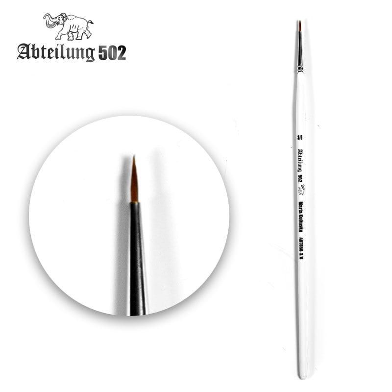 Abteilung502 Brush Marta Kolinsky Round 000 - ABT850-000