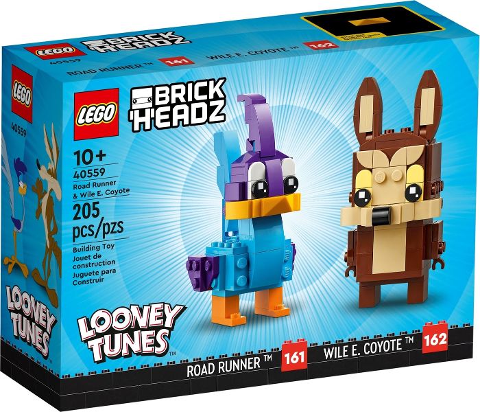 Lego Brickheadz: Road Runner and Wile E. Coyote 40559