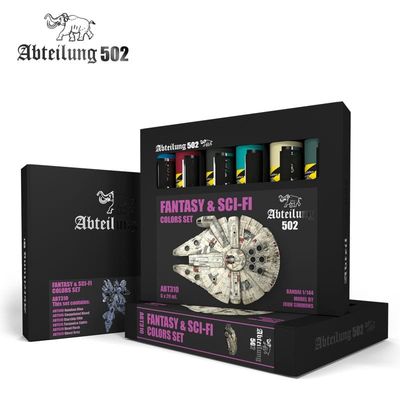 Abteilung502 Set Oil Paint Set Fantasy and Sci-fi - ABT310