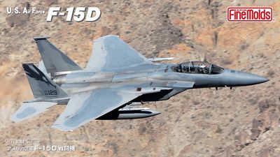 U.S. Air Force F-15D Fighter 1/72 #72952 by Fine Molds