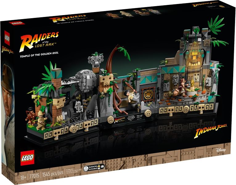 Lego Indiana Jones: Raiders of the Lost Ark Temple of the Golden Idol 77015