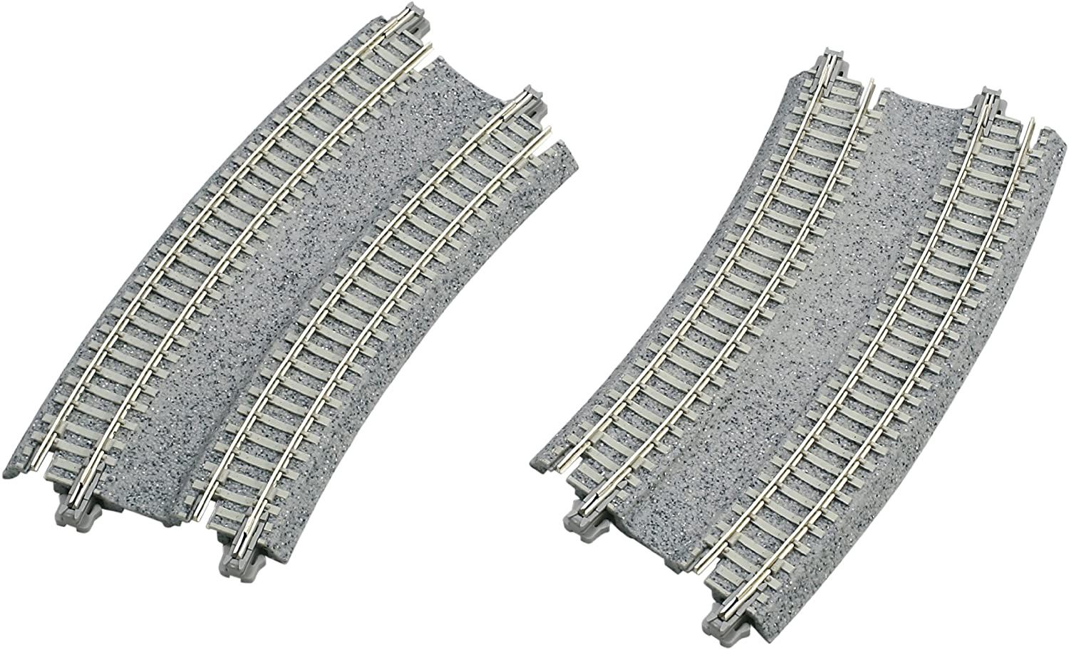 UniTrack N Curved Double Track R12 3/8"/11" Superelevated Easement 2 Pieces