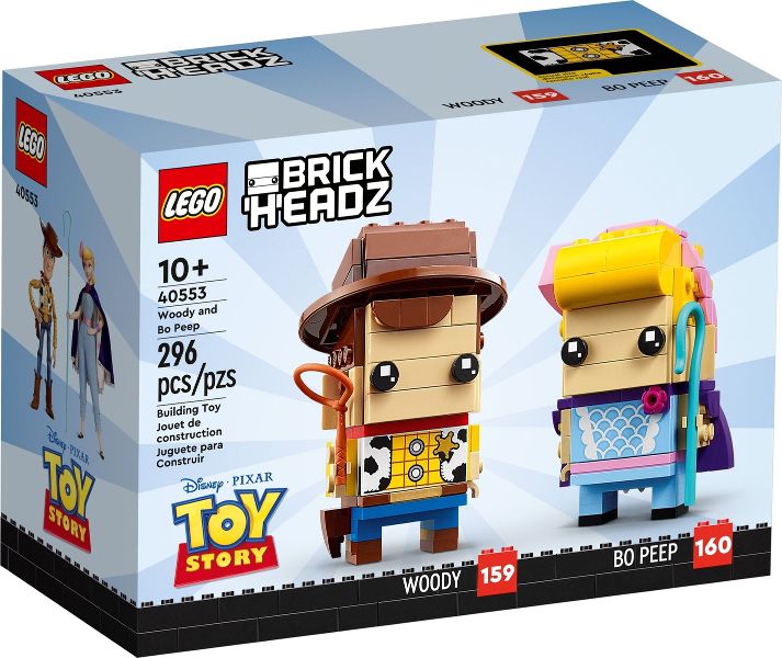 Lego Brickheadz: Disney Woody and Bo Peep 40553