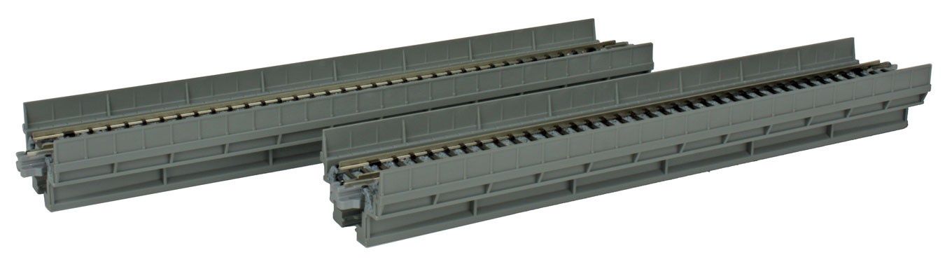 Single-Track Straight Viaduct -- 7-5/16" 18.6cm pkg(2) 20-410