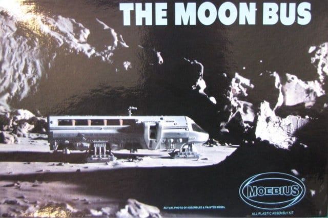Moon Bus 1/50 Lunar Transport Vehicle 2001: A Space Odyssey Model Kit #2001-1 by Moebius