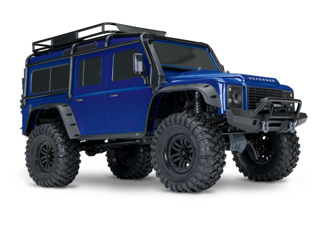 Traxxas 1/10 4WD Crawler RTR TRX-4 Land Rover Defender - Blue TRA82056-4BLUE