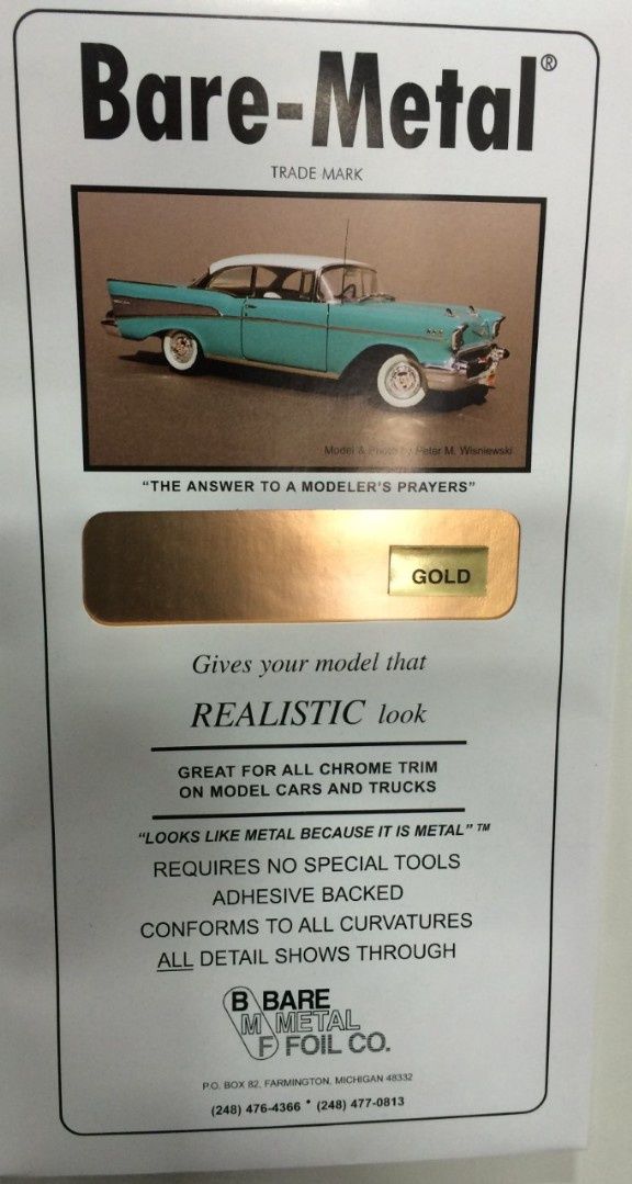 Bare Metal Foil - Gold BAR008