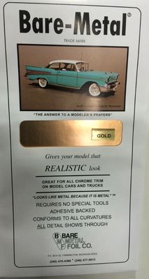 Bare Metal Foil - Gold BAR008