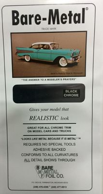 Bare Metal Foil - Black BAR007