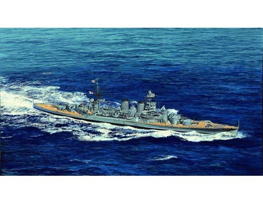 HMS HOOD 1941 1/700 Model Ship Kit #5740 by Trumpeter