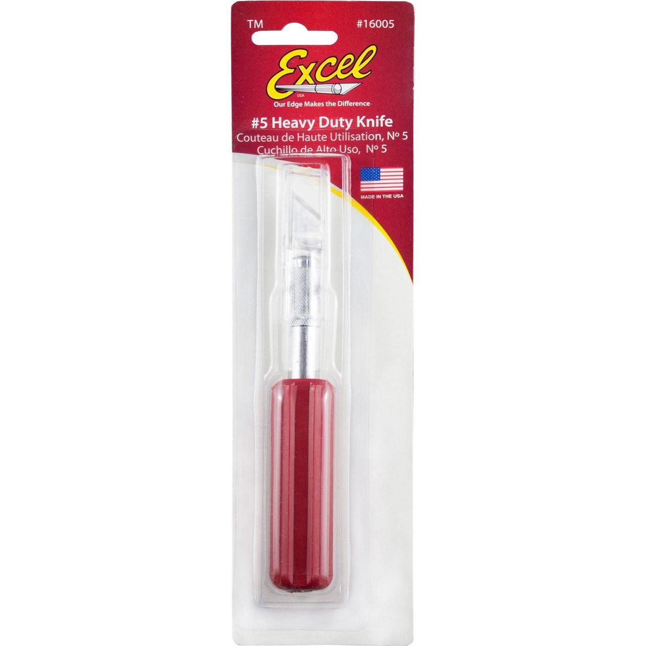 Excel #5 Heavy Duty Knife W/CAP &amp; 5 Blades EXC19005