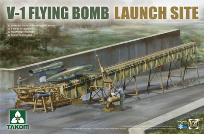 V-1 Flying Bomb Launch Site 1/35 #2152 by Takom