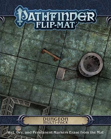 Paizo Pathfinder Flip Mat Dungeons Multi Pack