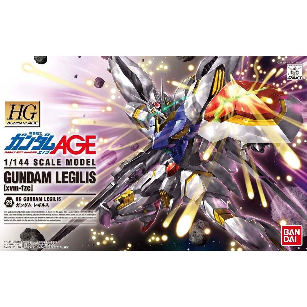 HG AGE #29 1/144 xvm-fzc Gundam Legilis #5060370 by Bandai