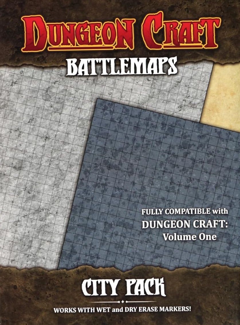 Dungeon Craft Battle Map: City