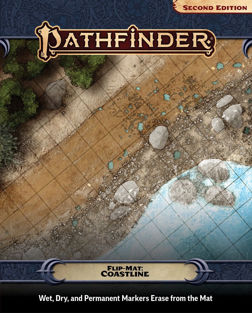 Paizo Pathfinder Flip Mat Coastline