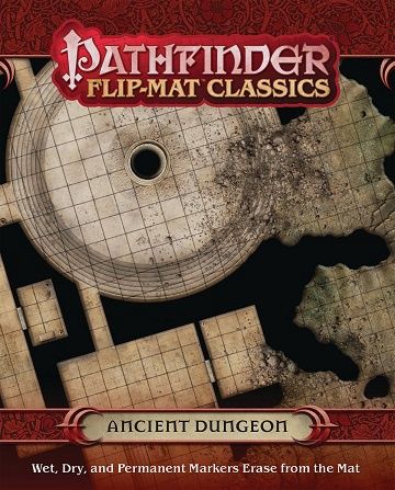 Paizo Pathfinder Flip Mat Ancient Dungeon