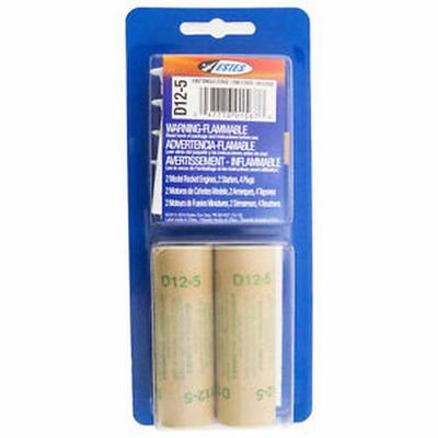 Estes D12-5 Single Stage (2/PK)
