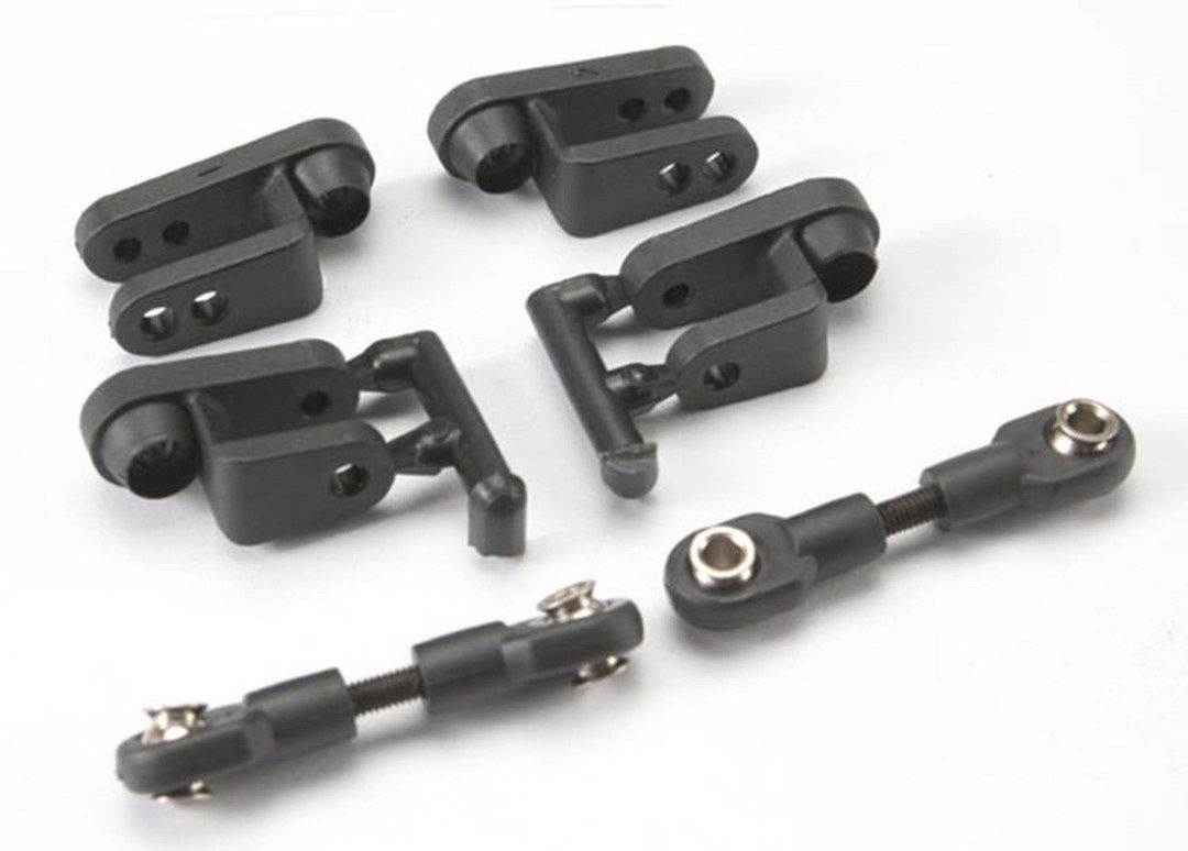 Traxxas Servo Horns, Steering, Long(2), Short (2)/Linkage TRA5345R