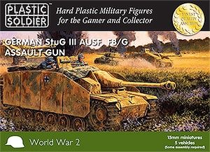 15mm Easy Assembly German Stugg III F8/g Assault Gun