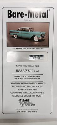 Bare Metal Foil - Chrome BAR001