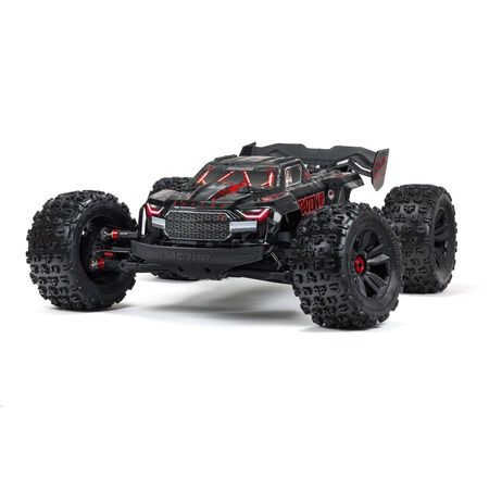 Arrma Kraton 8S BLX EXB Brushless RTR 1/5 4WD Monster Truck w/DX3 Radio, Smart ESC &amp; AVC - Black ARA5808V2T1