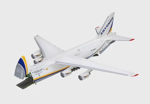 Antonov AN-124 "Russian" 1/144 #3807 by Revell