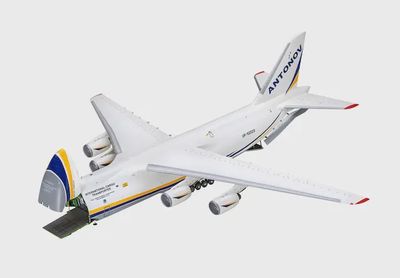Antonov AN-124 "Russian" 1/144 #3807 by Revell