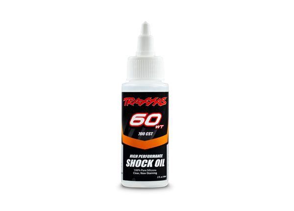 Oil, shock (60 wt, 700 cSt, 60cc) (silicone) TRA5035