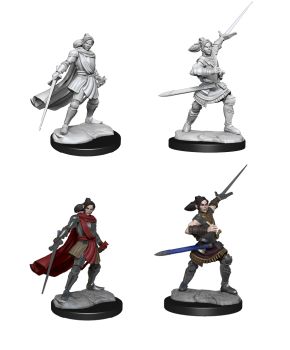 Critical Role Unpainted Mini - Half-Elf Xhorhas Paladin 90390